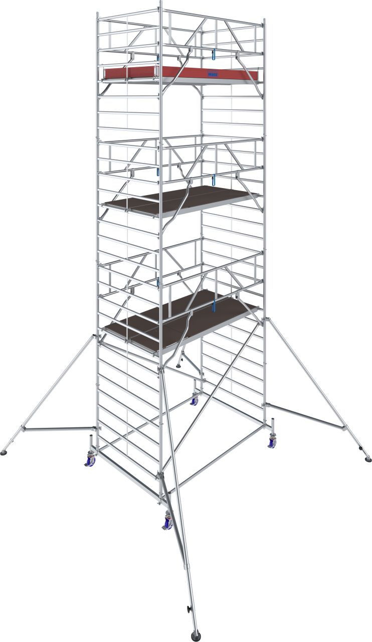 Krause STABILO Professional gurulóállvány, 50 -es sorozat, mezőméret: 2.5 m x 1.5 m, munkamagasság: 8.4 m termék fő termékképe