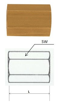 Rectus (MU 05) M5 csatlakozású menetes karmantyú termék fő termékképe