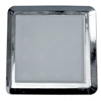 Elmark LED bútorvilágító lámpatest, króm, 52x52 mm, 90 lm, fehér fény, 1 W termék fő termékképe